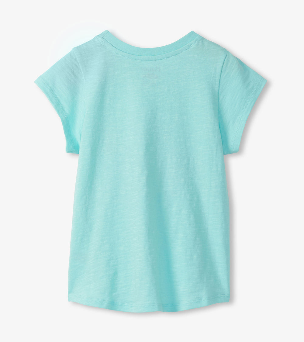 Hatley Girls Tropical Fish Tie Front T-Shirt