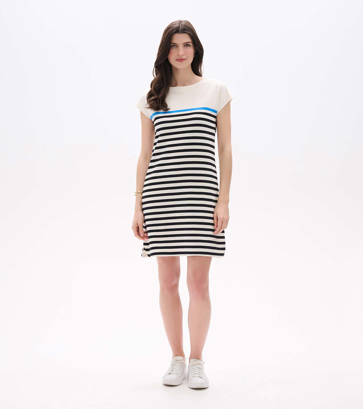 Hatley Capri Dress - Black Stripes