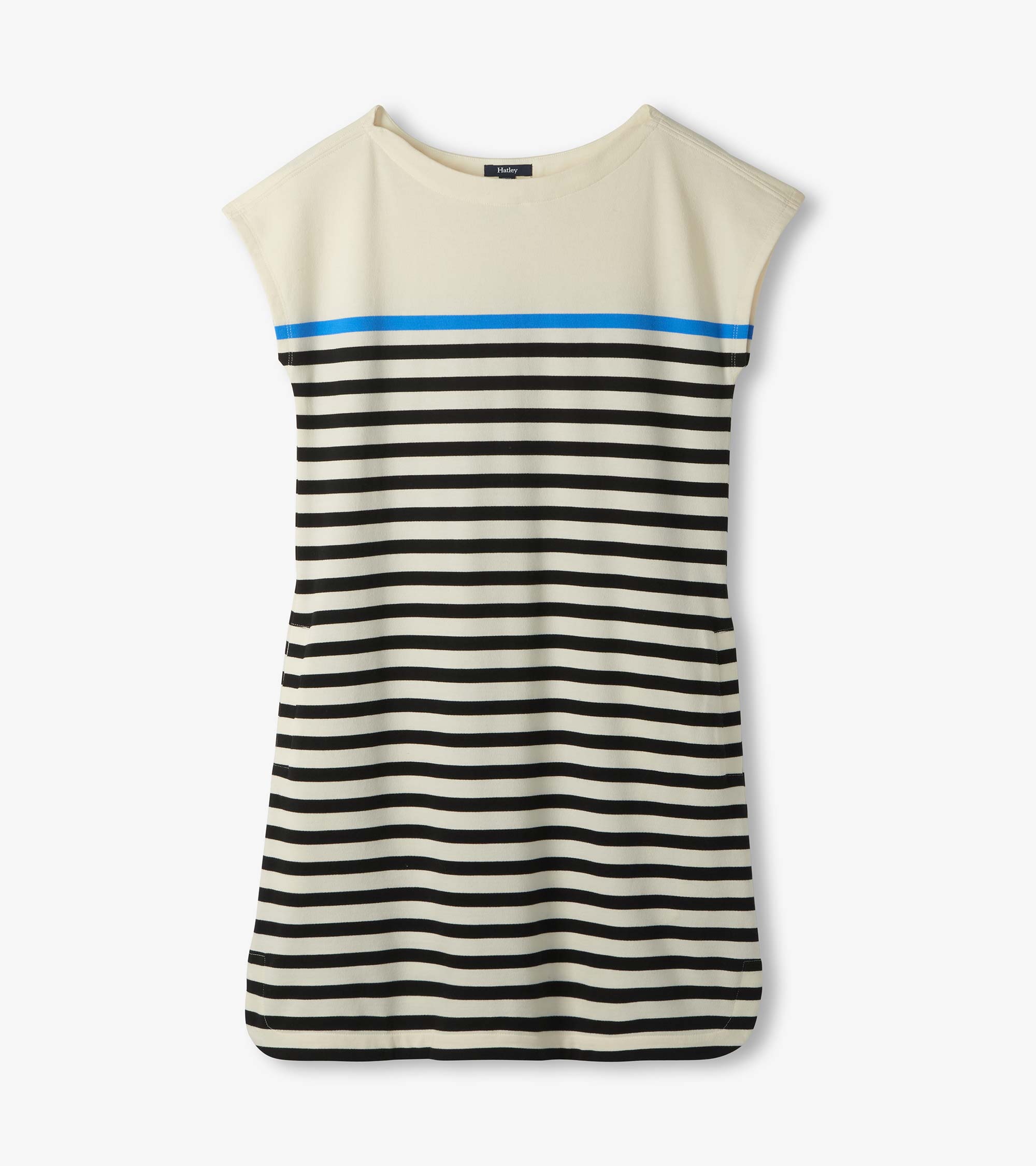 Hatley Capri Dress - Black Stripes