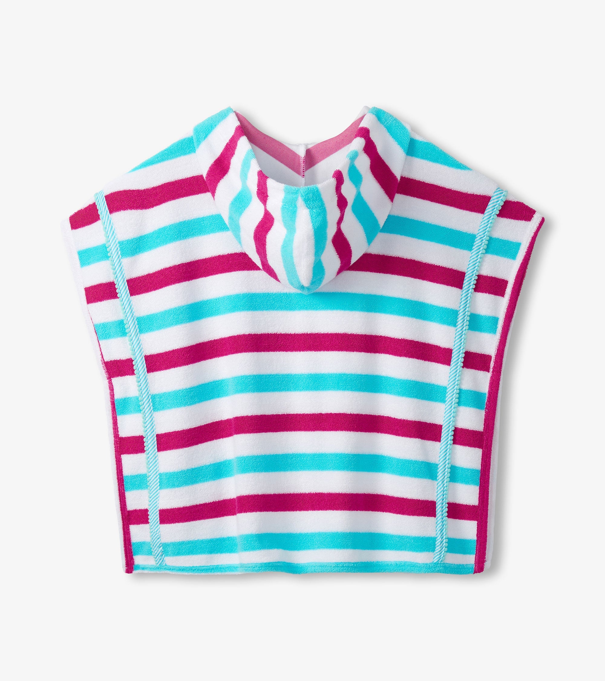 Hatley Girls Beach Stripes Hooded Cover-Up