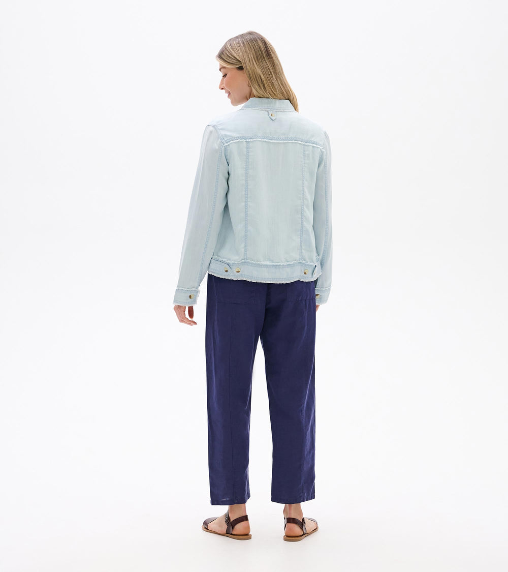 Hatley Tencel Jacket - Soft Blue Wash