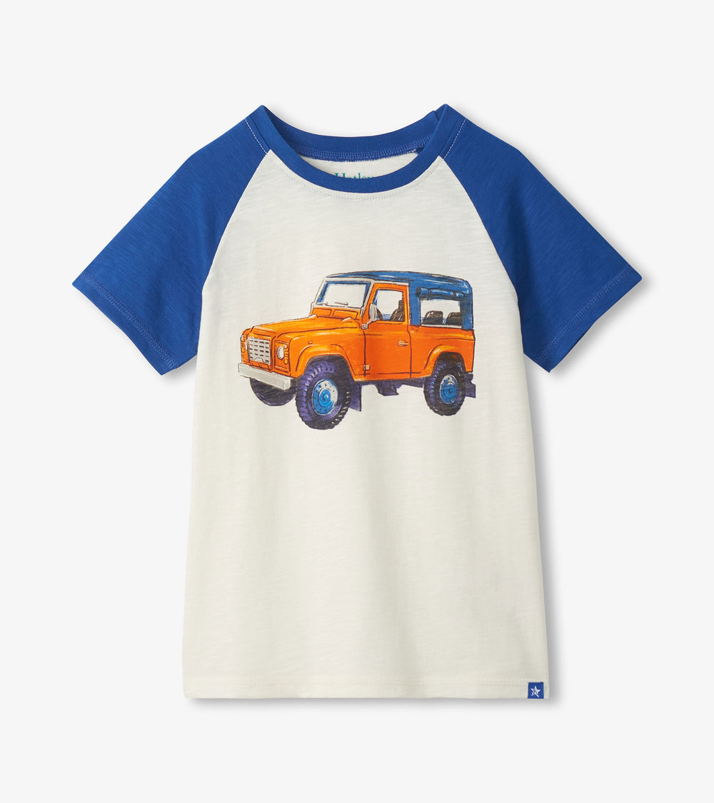 Hatley Boys Off Road Raglan Cotton T-Shirt