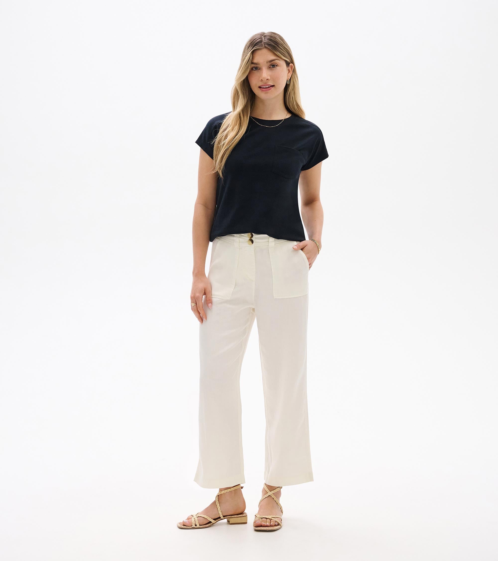 Hatley Ella Relaxed Tee - Black