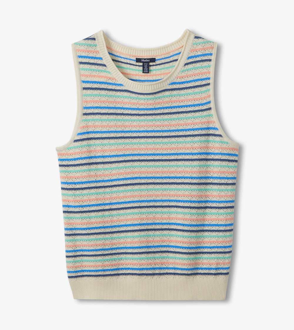 Hatley Kate Sleeveless Tank - Blush Stripes