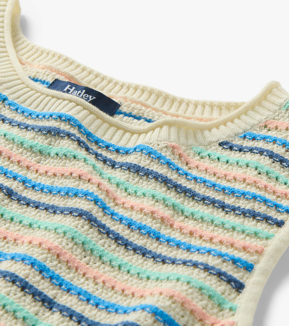 Hatley Kate Sleeveless Tank - Blush Stripes