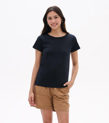 Hatley Essential Crew Neck Tee - Caviar
