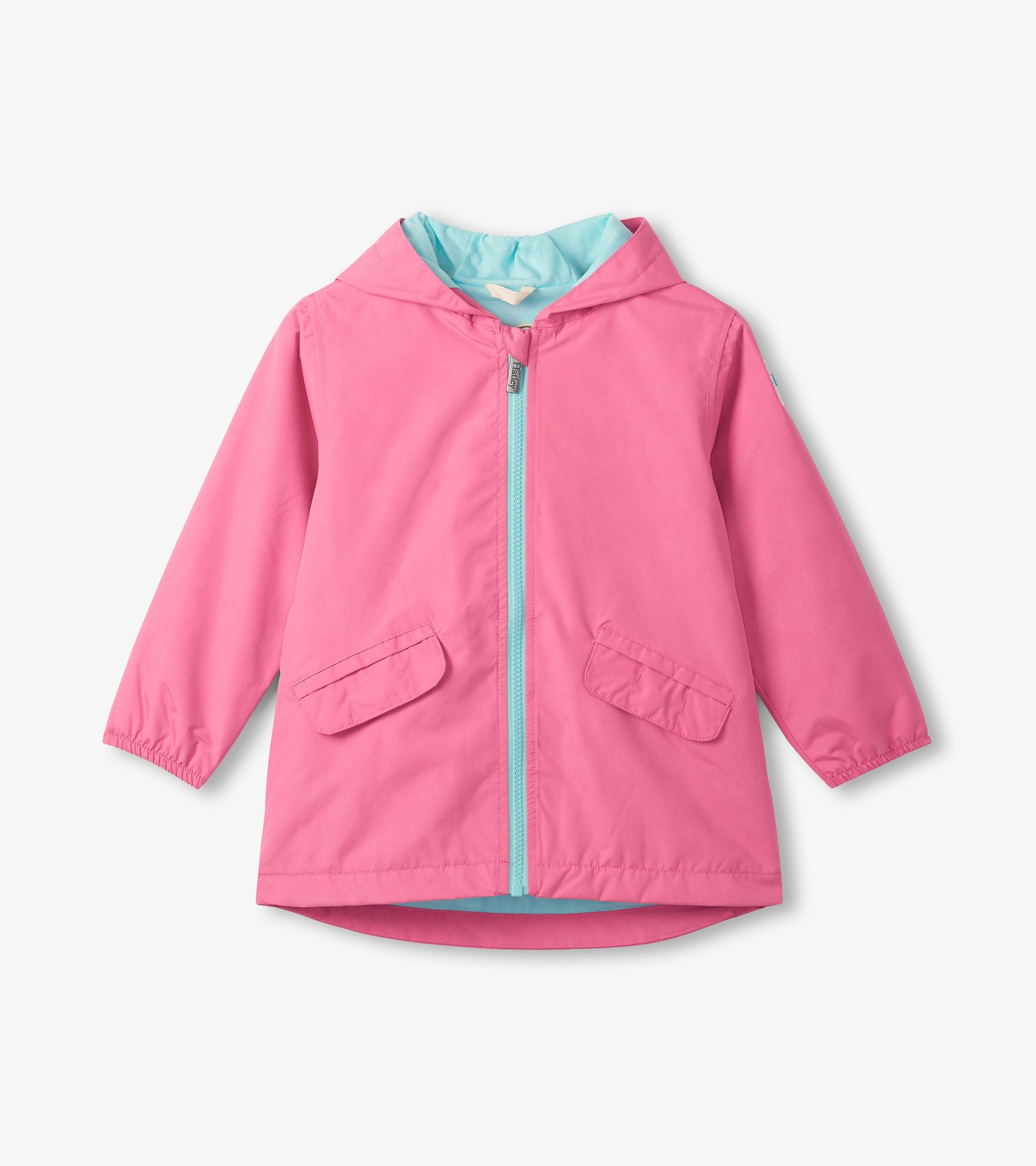 Hatley Girls Color Reveal Butterflies Microfiber Rain Jacket