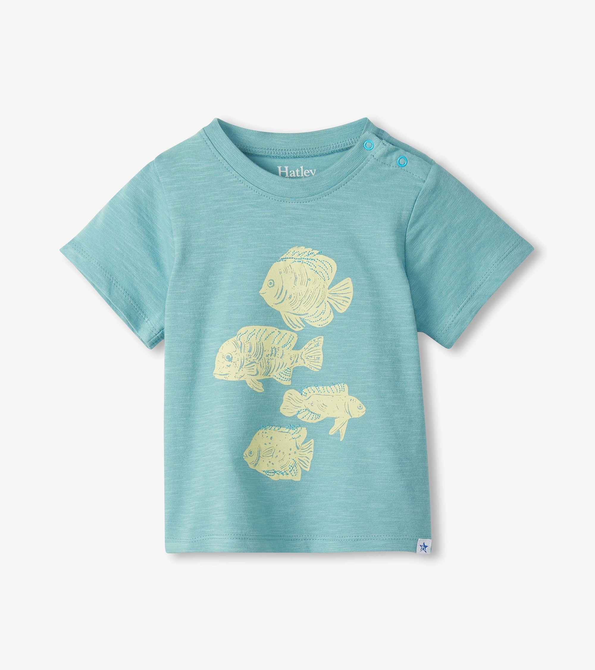 Hatley Baby & Toddler Boys Glow in the Dark Fish T-Shirt
