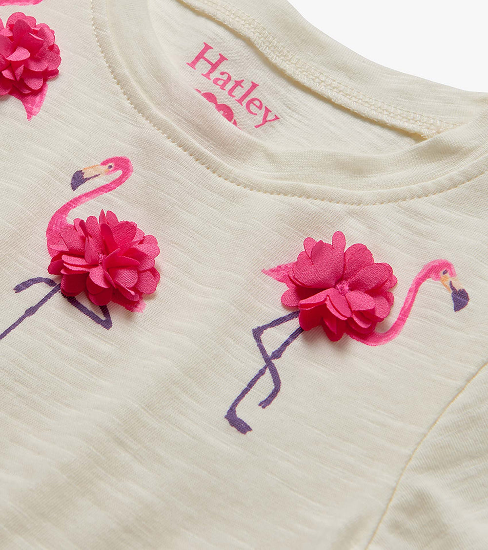 Hatley Baby & Toddler Girls Flamingo T-Shirt & Short Set