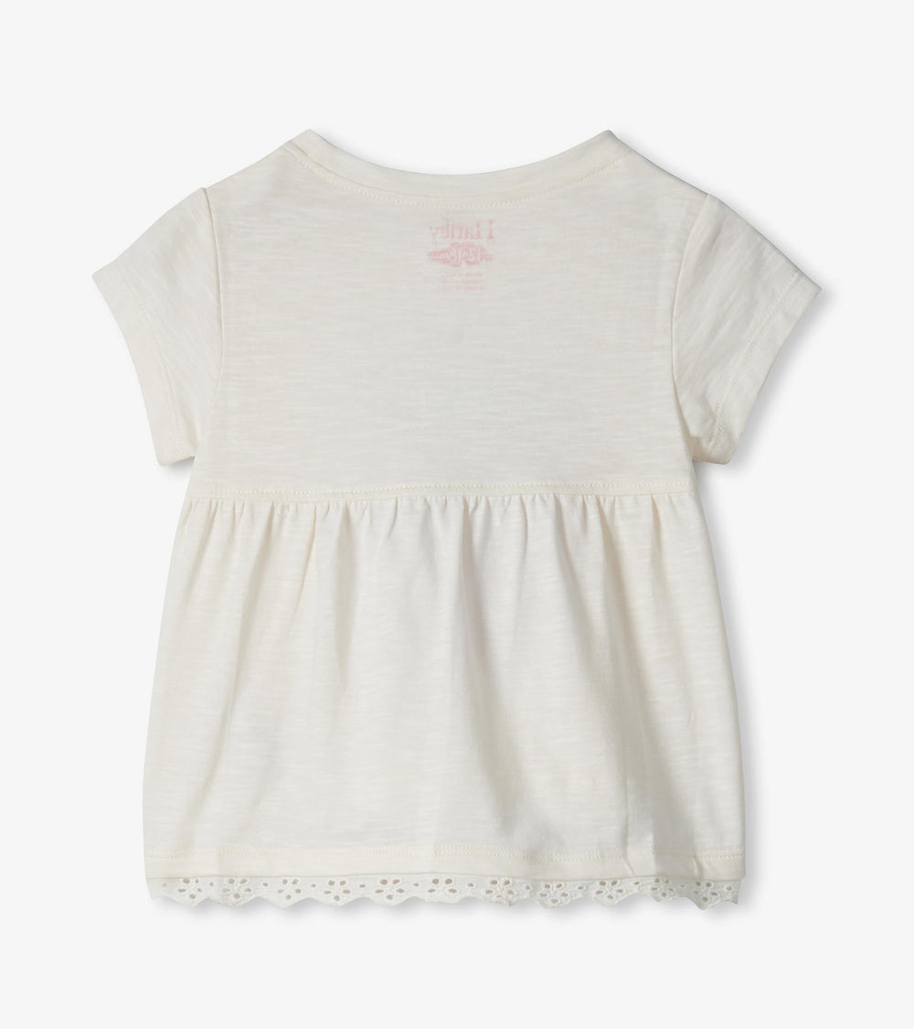 Hatley Baby & Toddler Girls Raspberry T-Shirt & Short Set
