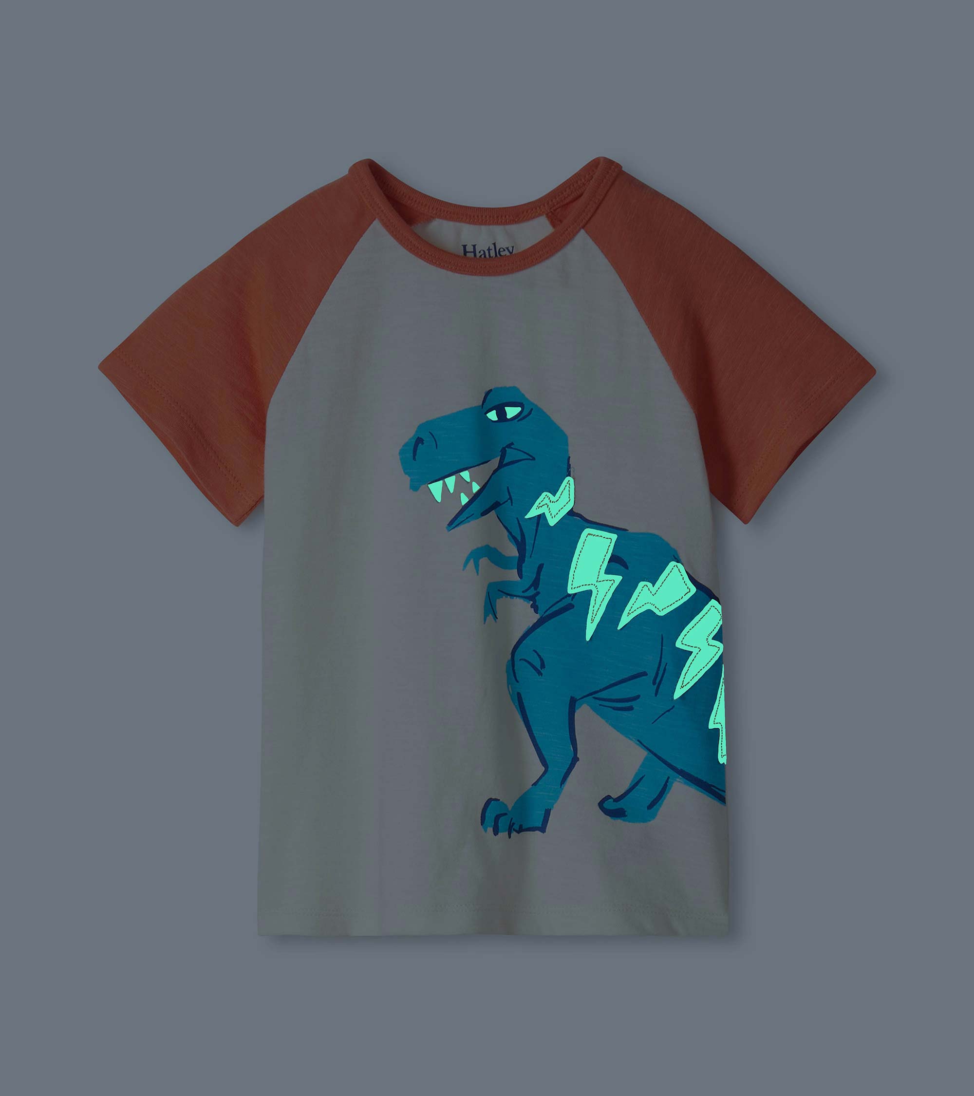 Hatley Baby & Toddler Boys Glow in the Dark Stegosaurus T-Shirt & Shorts Set