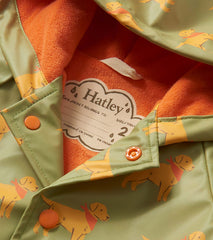 Hatley Baby & Toddler Boys Camping Puppy Button-Up Rain Jacket