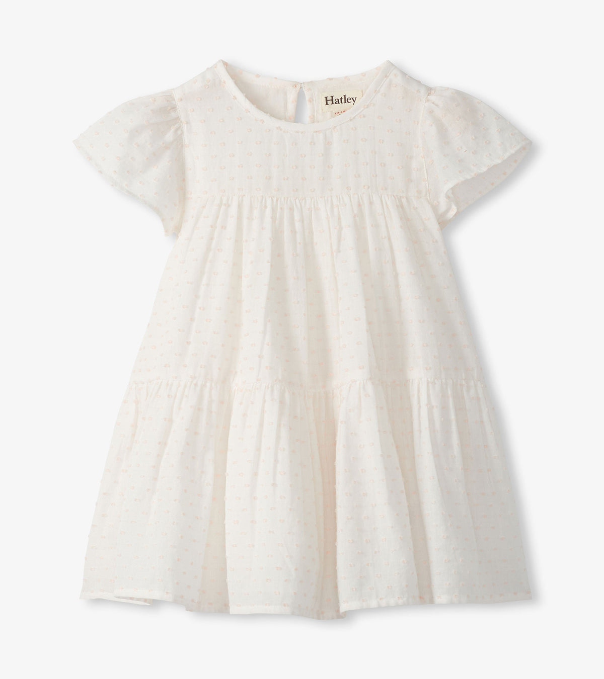 Hatley Baby & Toddler Girls Pearl Swiss Dot Puff Dress