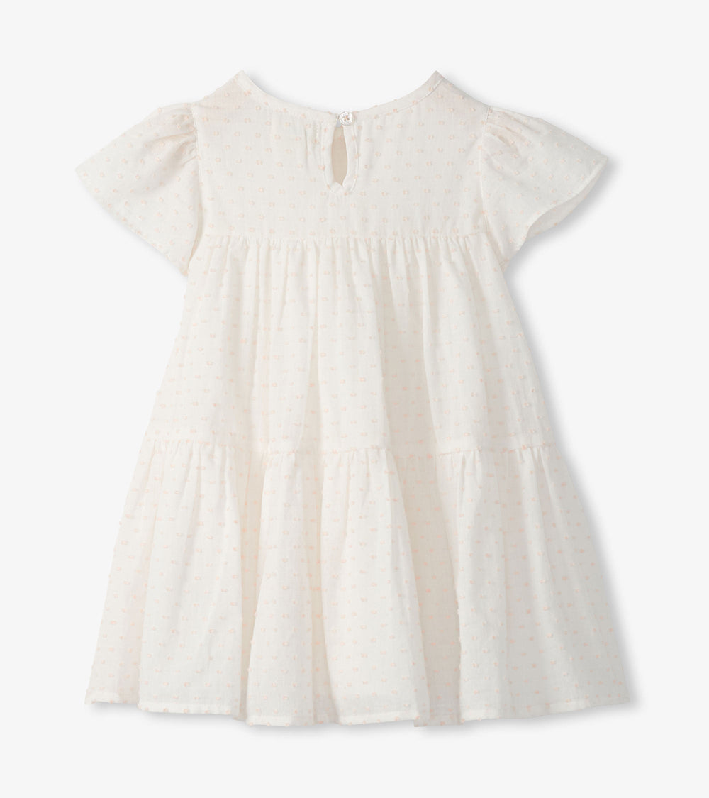 Hatley Baby & Toddler Girls Pearl Swiss Dot Puff Dress