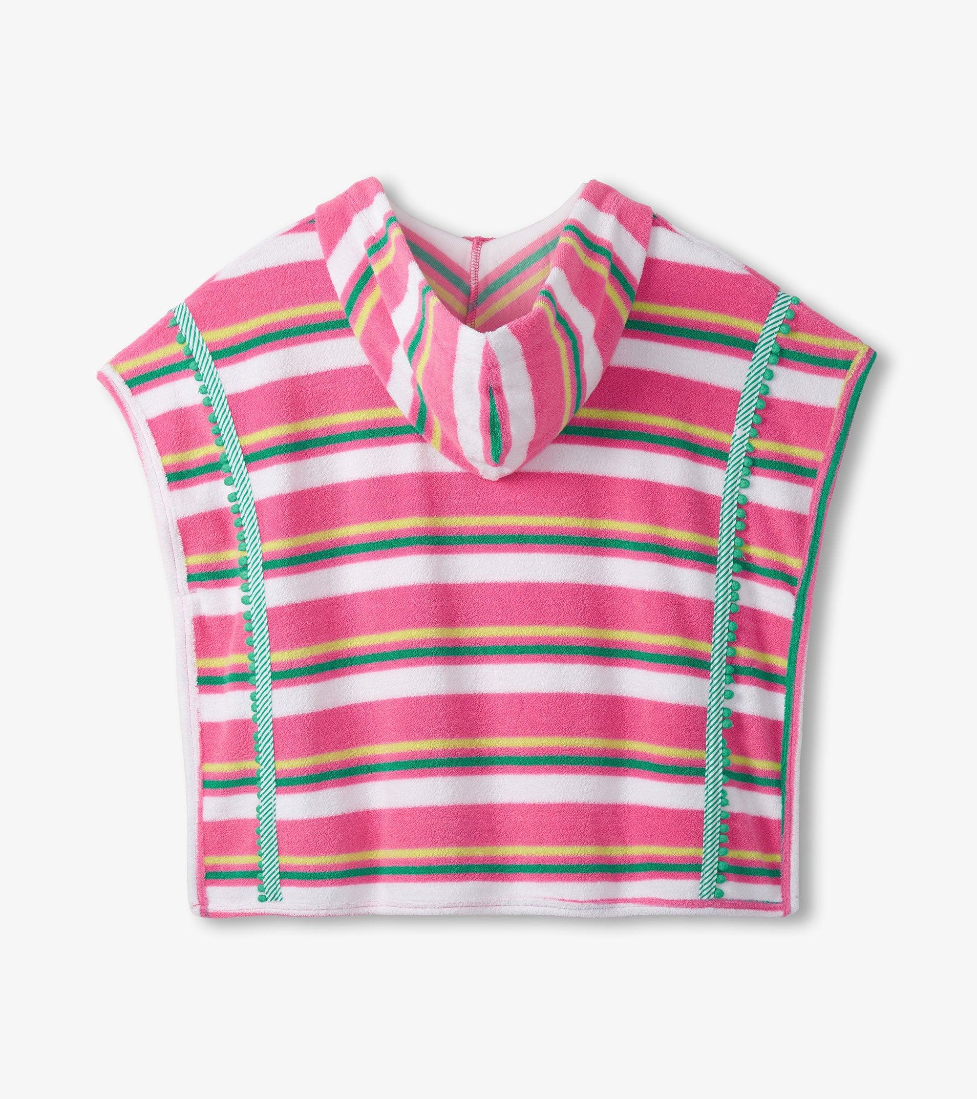 Hatley Girls Candy Stripes Hooded Cover-Up
