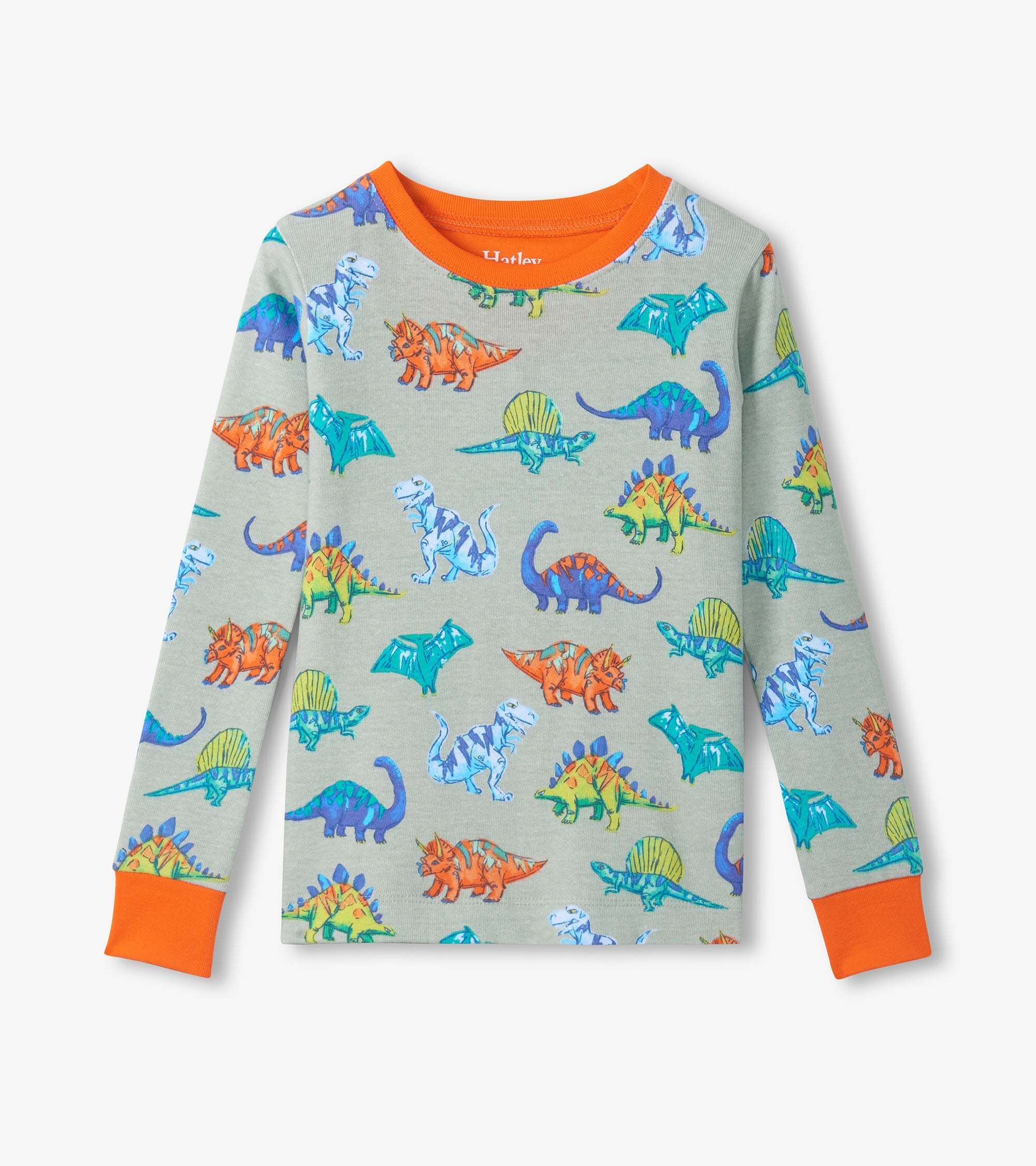 Hatley Boys Dino Party Cotton Pajama Set