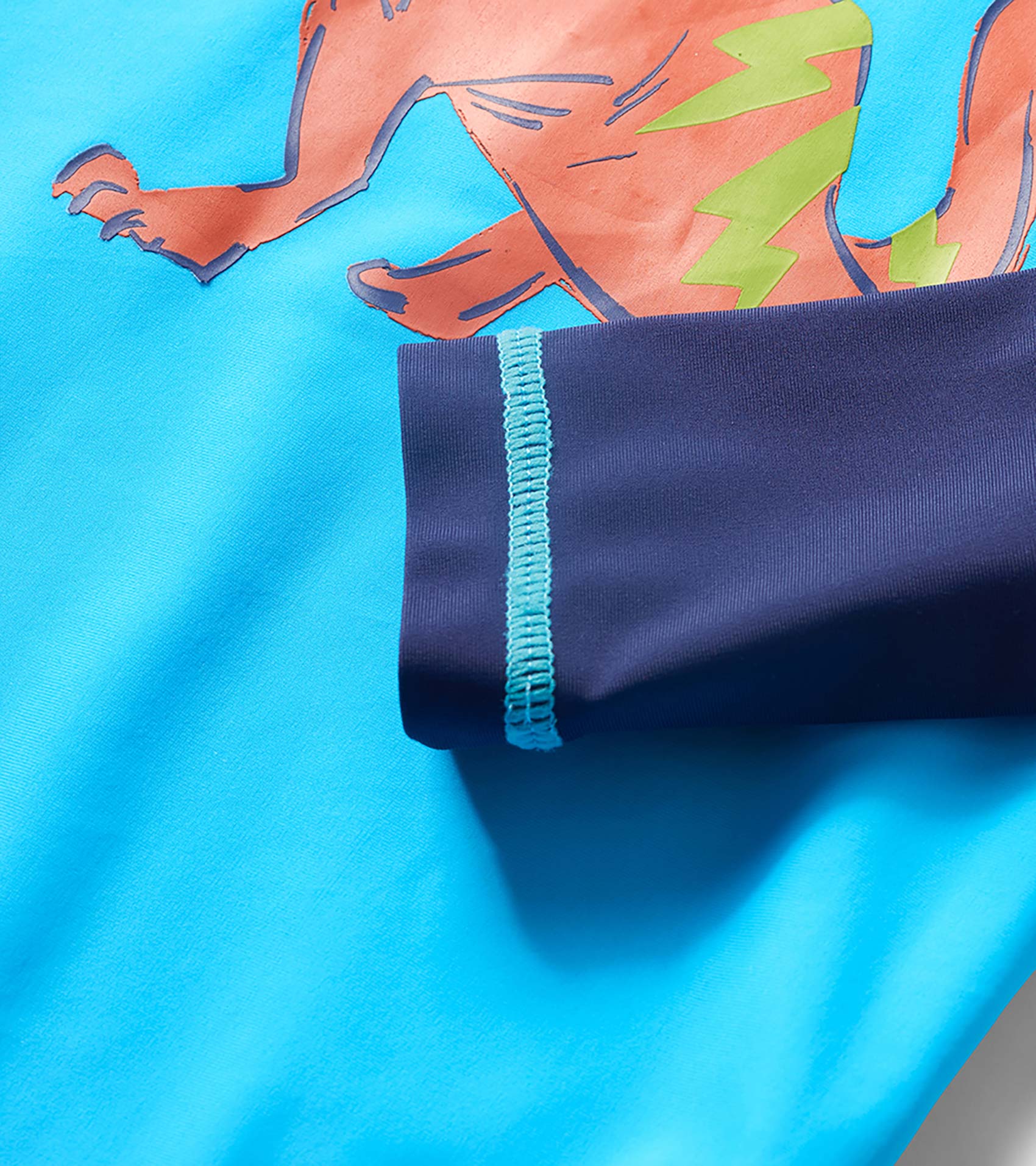 Hatley Boys Dino Graphic Long Sleeve Rashguard