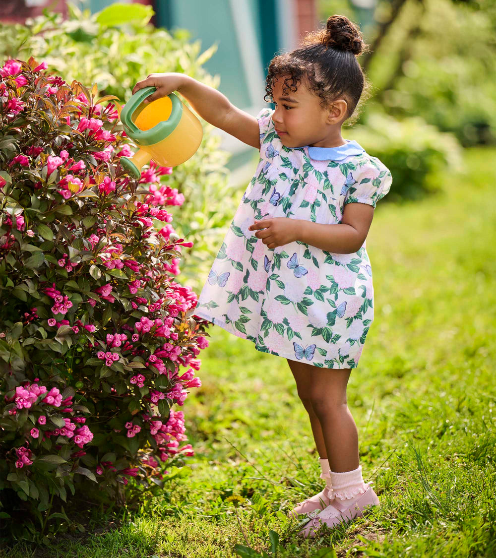 Hatley Baby & Toddler Girls Enchanted Garden Woven Collar Dress