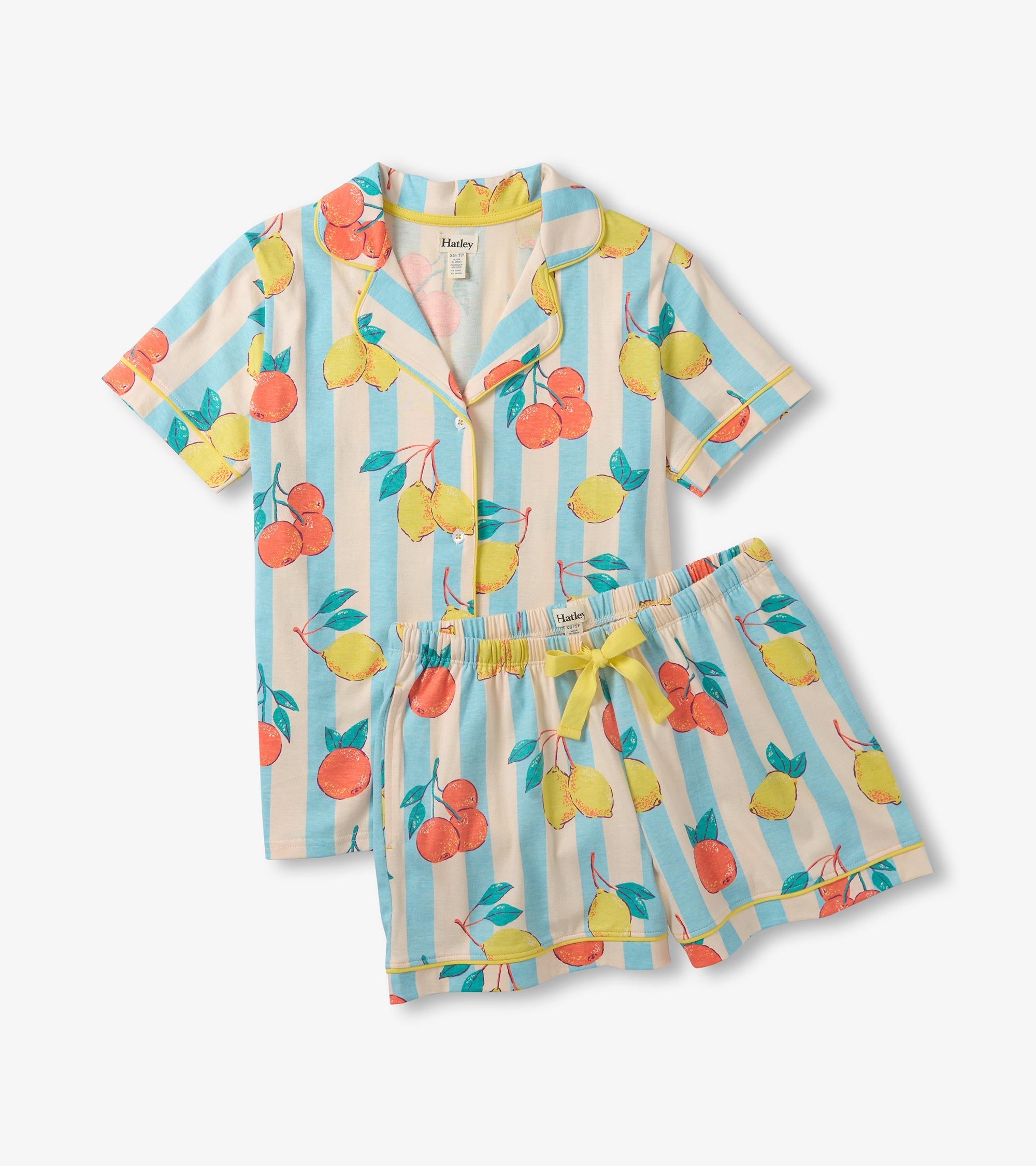 Hatley Women's Fresh Citrus Short Pajama Set
