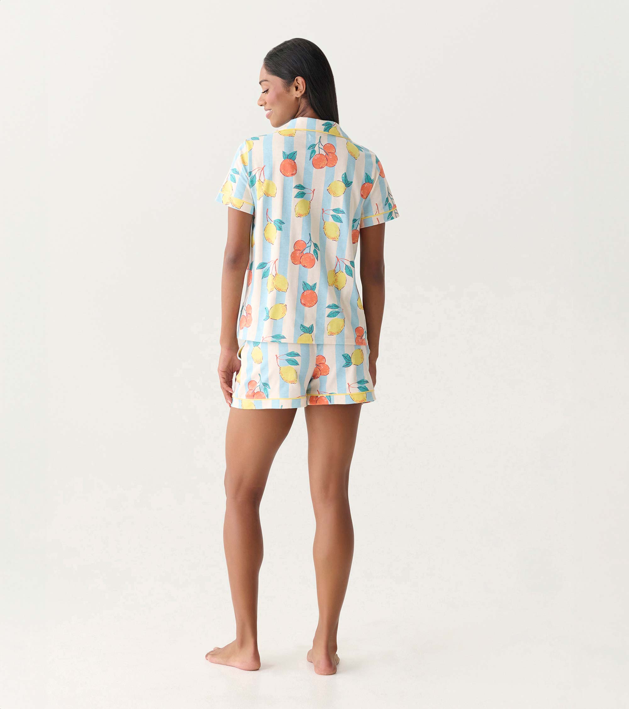 Hatley Women's Fresh Citrus Short Pajama Set