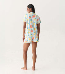 Hatley Women's Fresh Citrus Short Pajama Set
