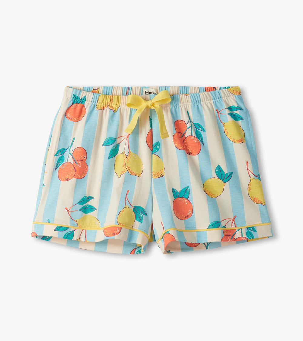 Hatley Women's Fresh Citrus Short Pajama Set