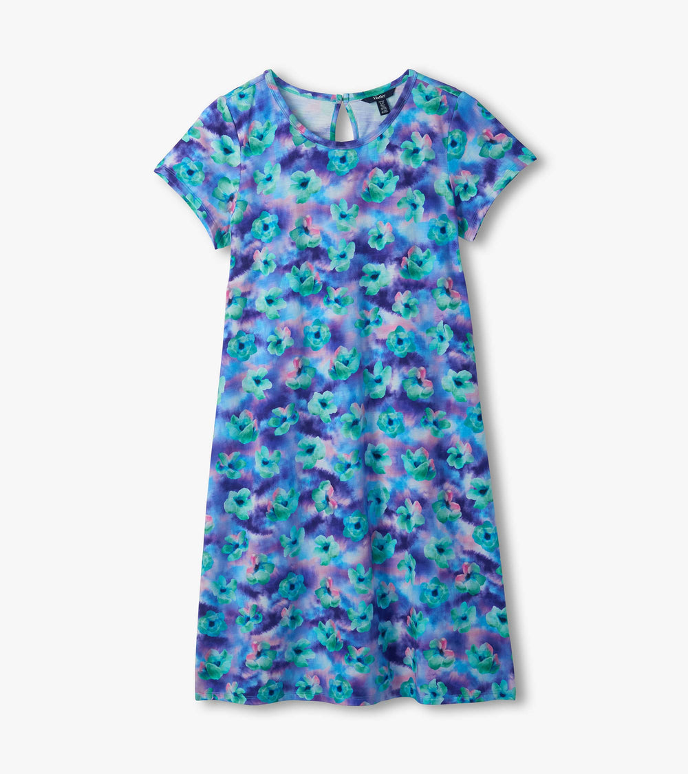 Hatley Cici A-Line Dress - Floating Flowers