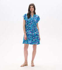 Hatley Pintuck Dress - Floating Flowers