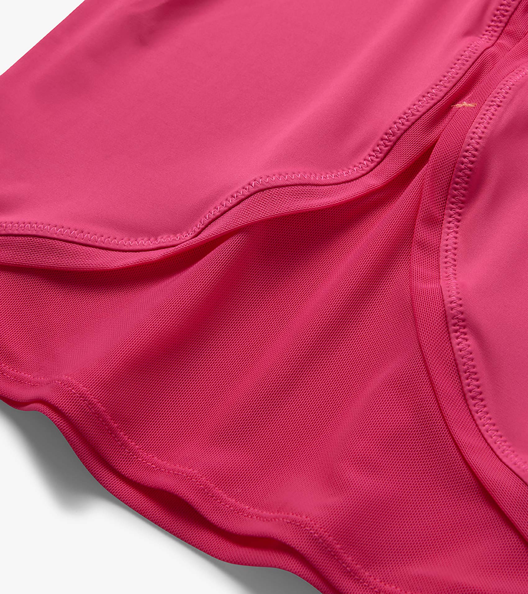 Hatley Girls Fandango Pink Mesh Trim T-Shirt