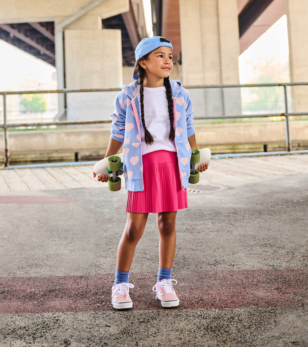 Hatley Girls Fandango Pink Sporty Skort