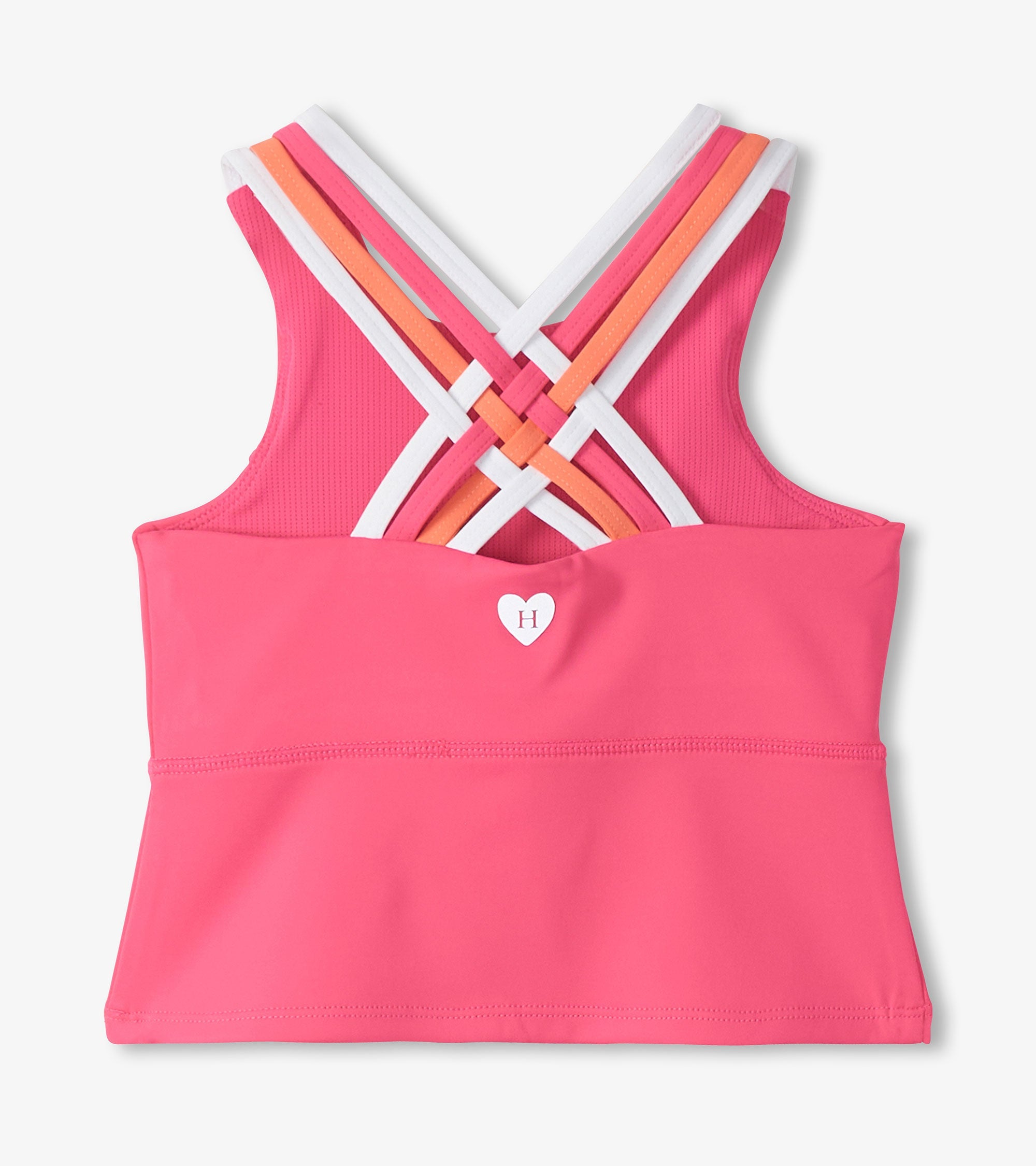 Hatley Girls Fandango Pink Strappy Active Tank