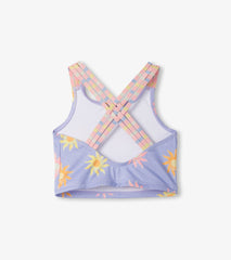 Hatley Girls Lavender Sunshine Two-Piece Swimsuit