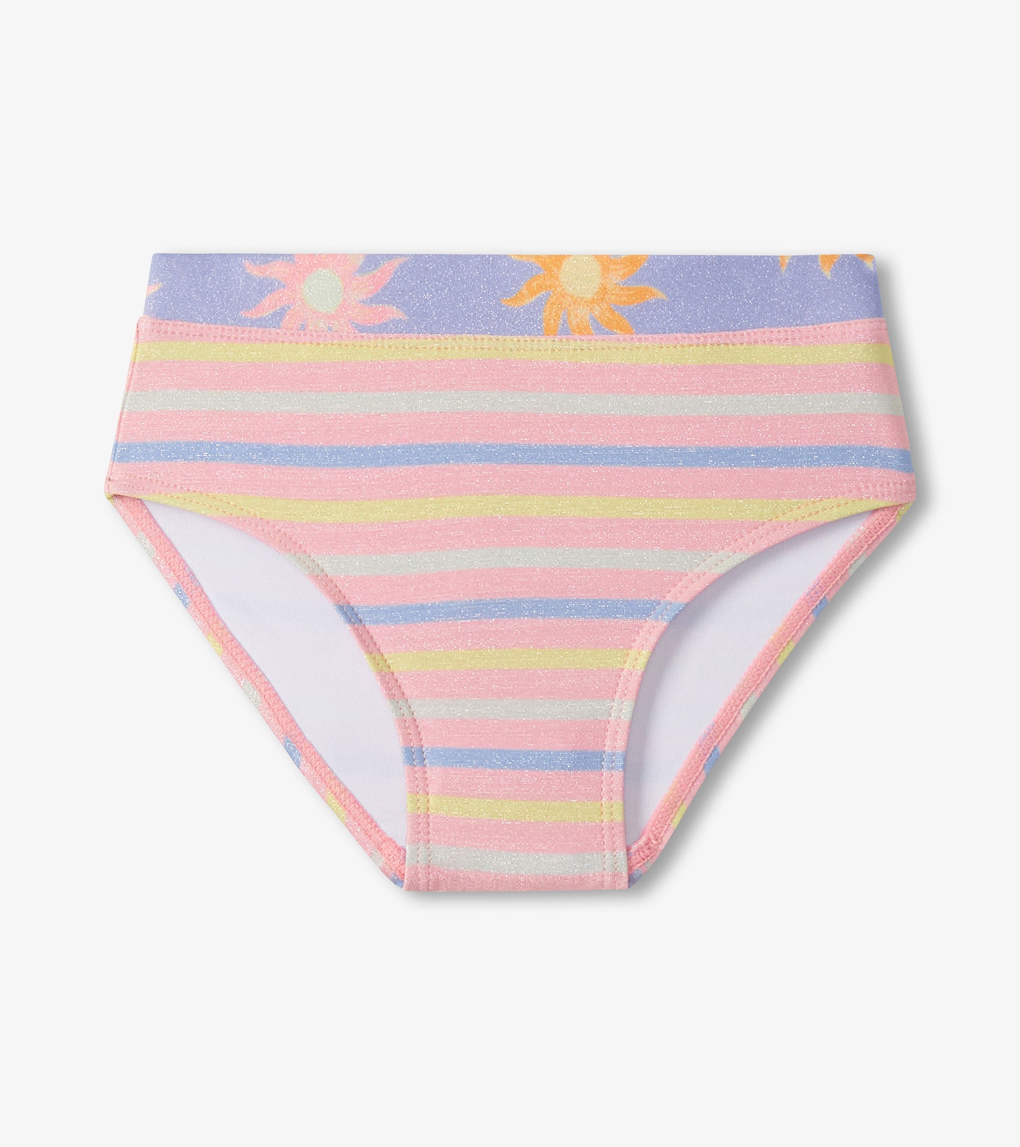 Hatley Girls Lavender Sunshine Two-Piece Swimsuit