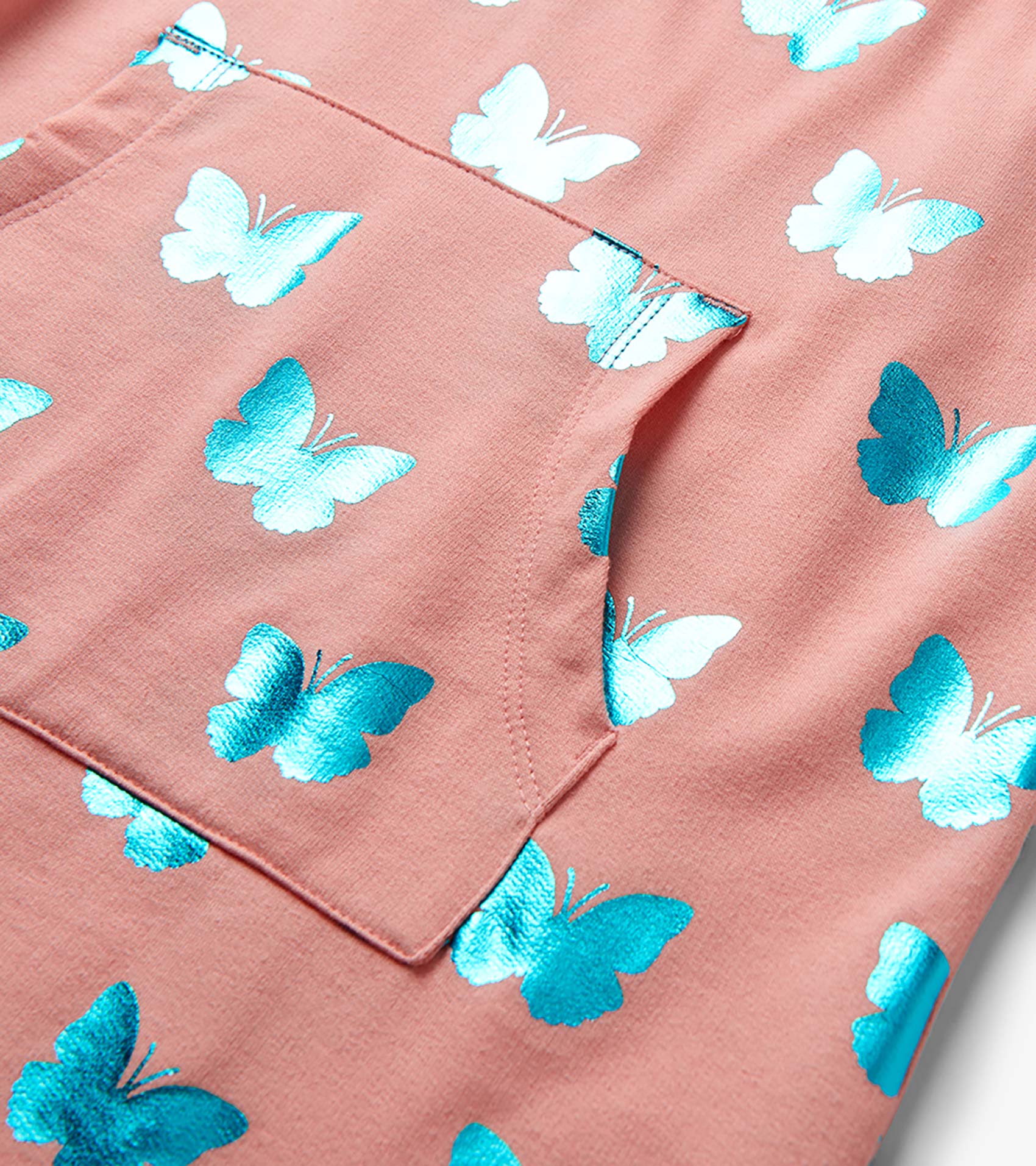 Hatley Girls Glitter Butterfly Slouchy Dress