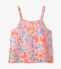Hatley Girls Glitter Butterfly Sequin Top