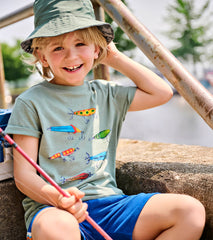 Hatley Boys Fishing Lures Graphic Tee