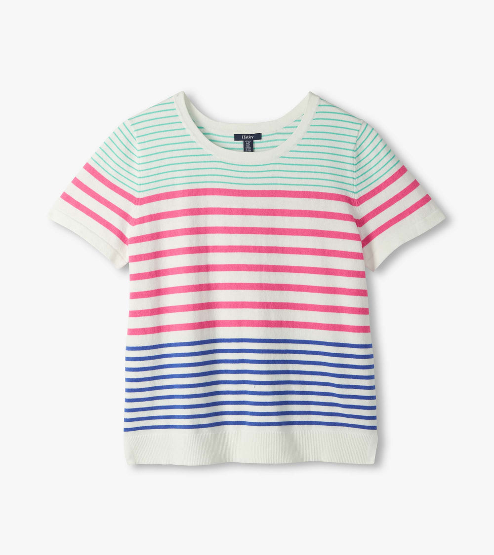 Hatley Simone Knit Tee - Summer Stripes