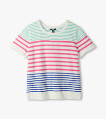 Hatley Simone Knit Tee - Summer Stripes