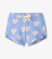 Hatley Girls Heart Burst Pull-On Shorts