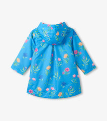 Hatley Girls Hyper Real Floral A-Line Swing Jacket