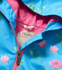 Hatley Girls Hyper Real Floral A-Line Swing Jacket