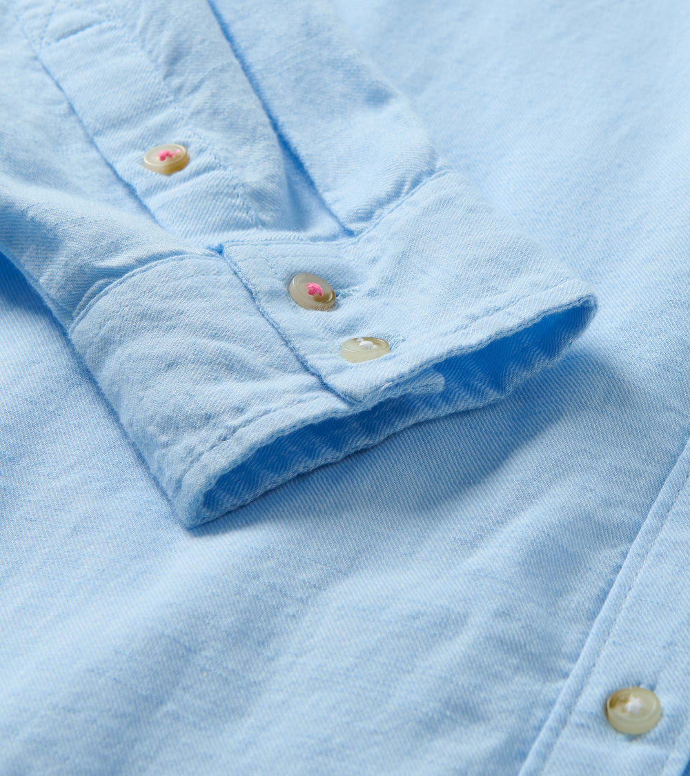 Hatley Relaxed Button Down - Light Blue Chambray