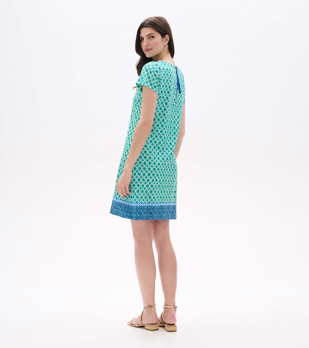 Hatley Zip-Back Tee Dress - Arcadia Medallion