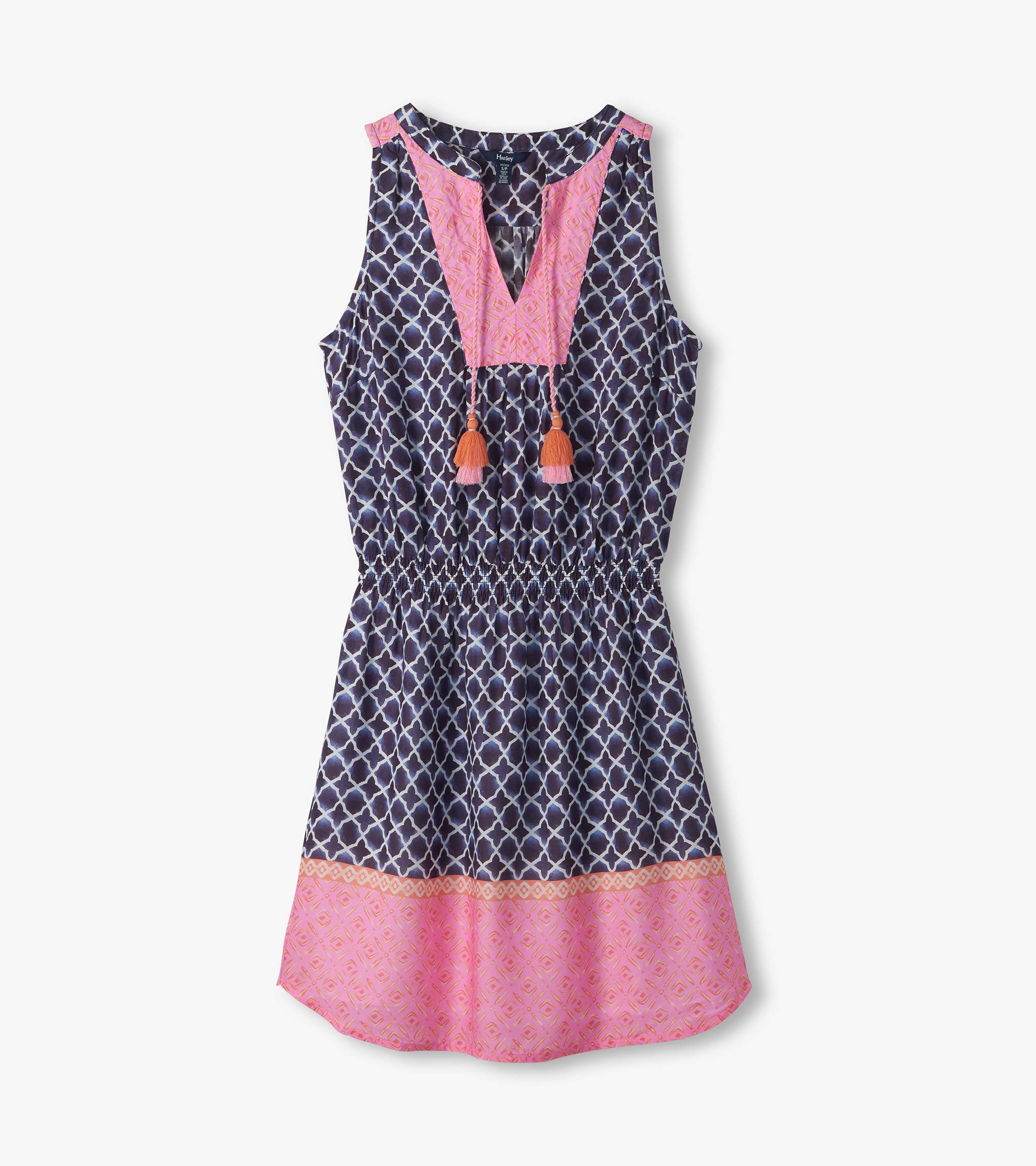 Hatley Chloe Dress - Navy Medalion
