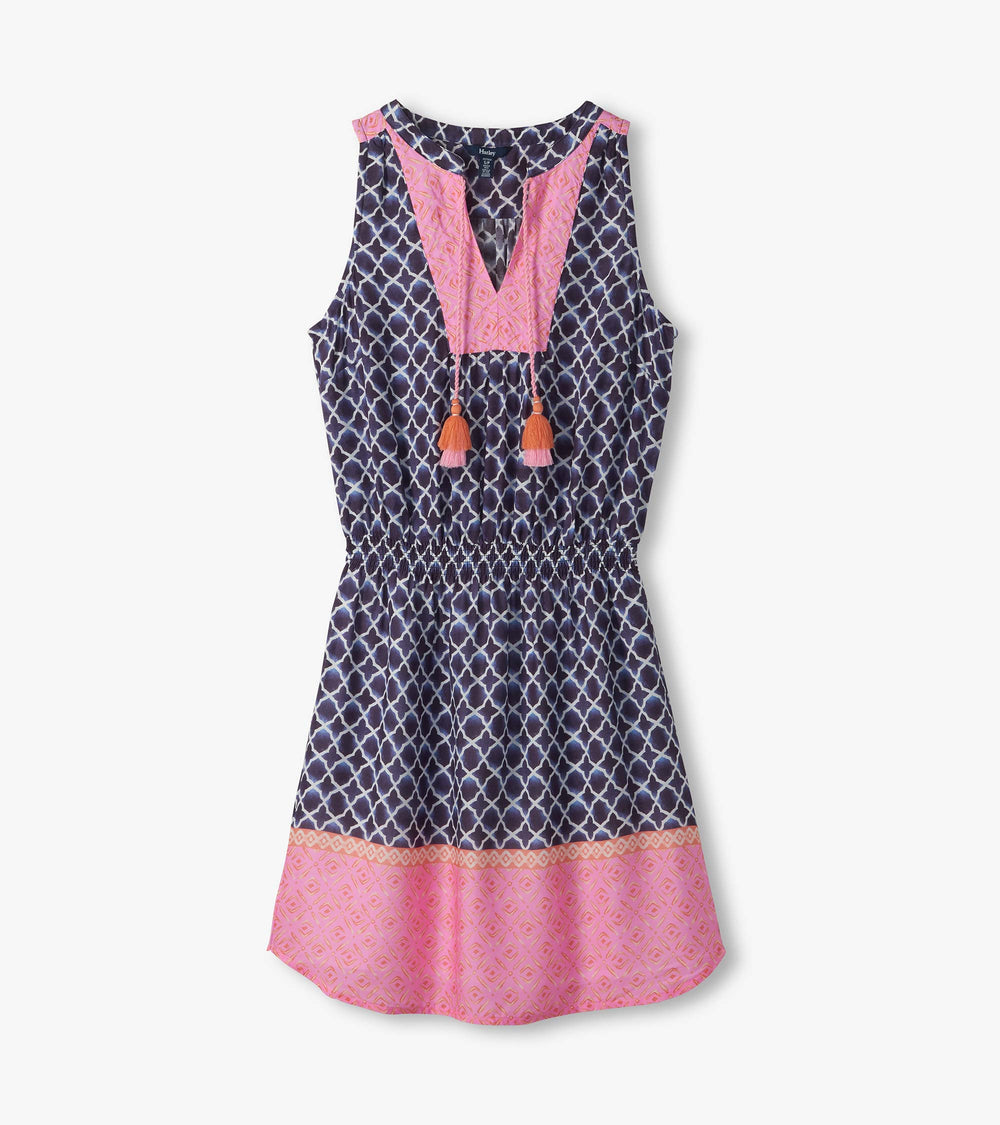 Hatley Chloe Dress - Navy Medalion