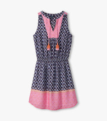 Hatley Chloe Dress - Navy Medalion