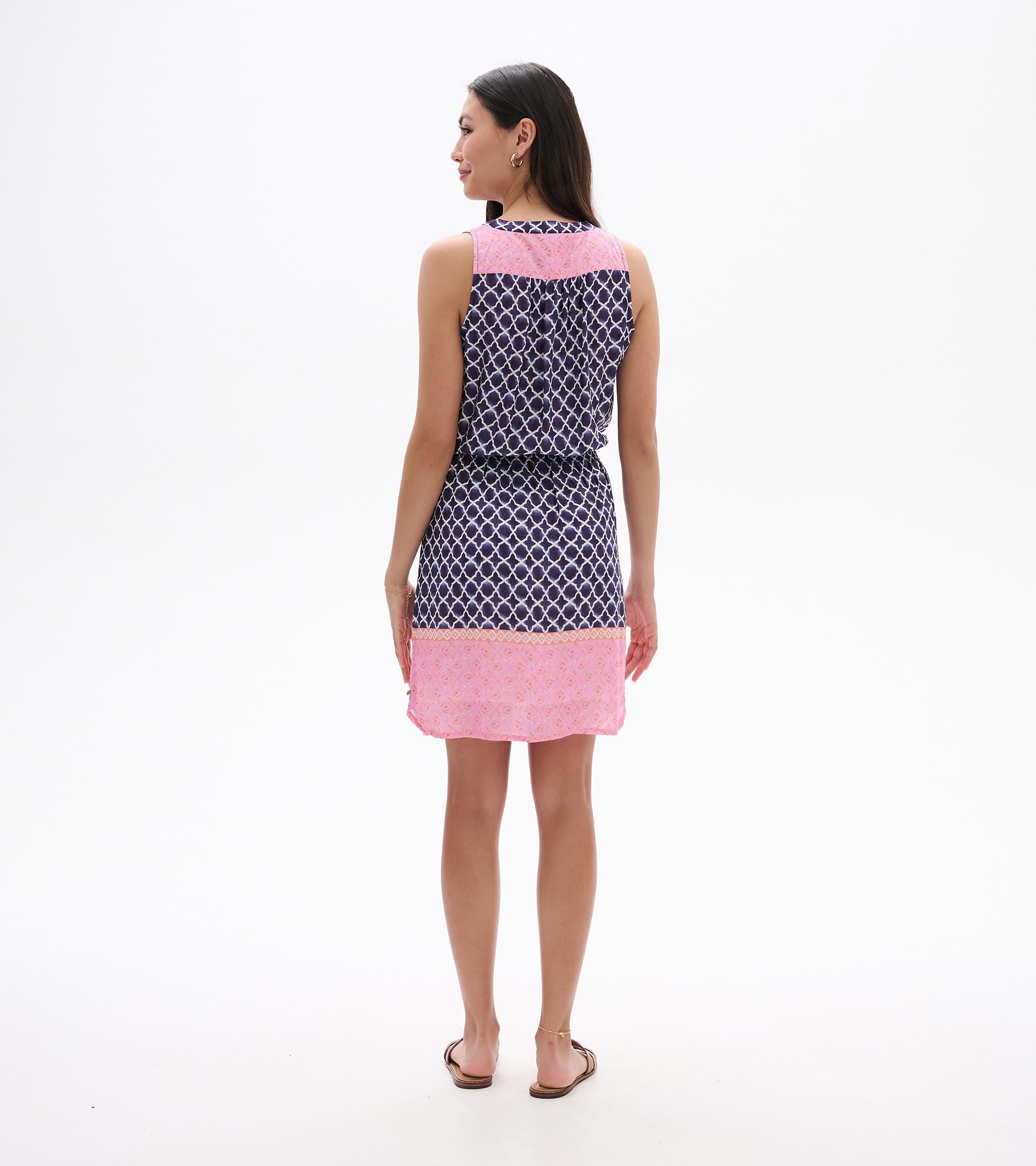 Hatley Chloe Dress - Navy Medalion