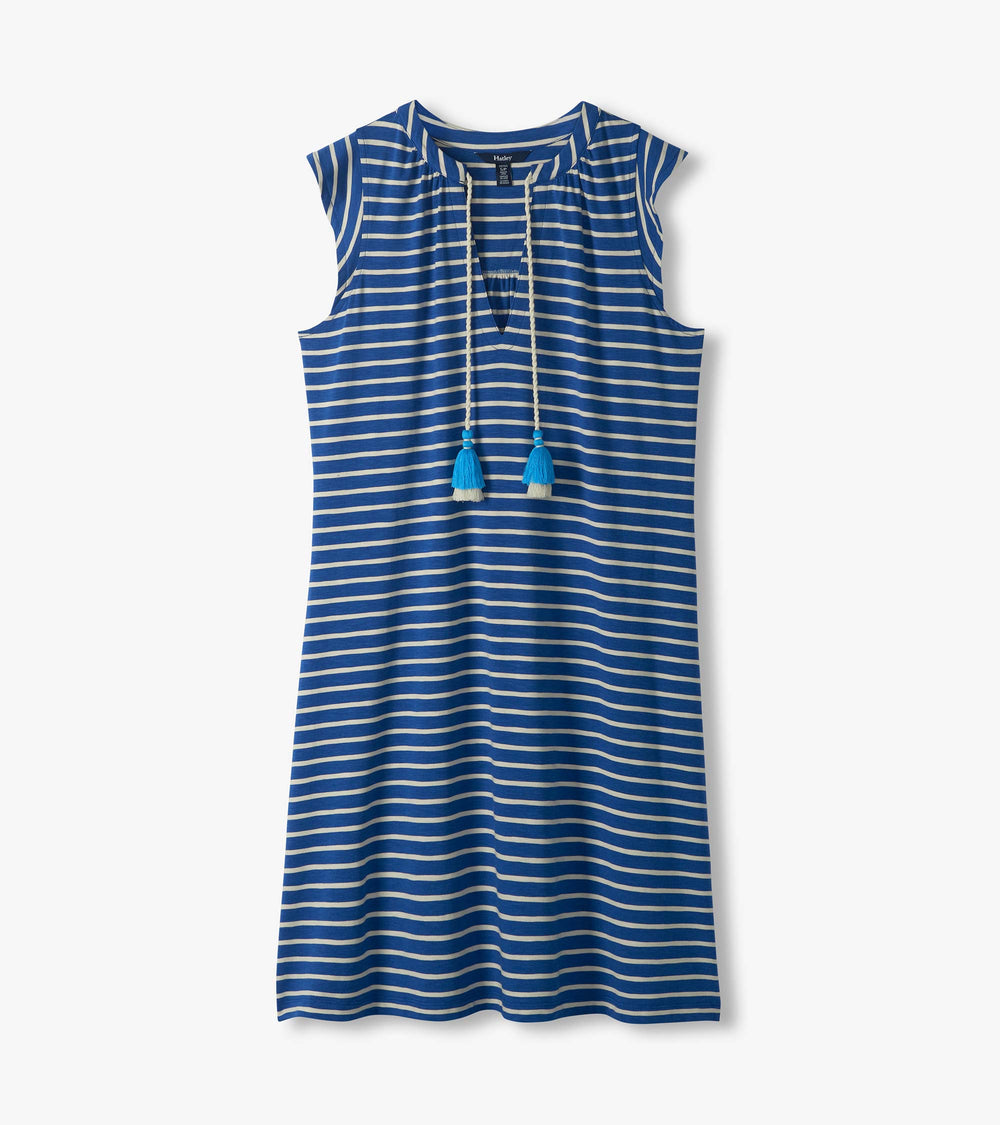 Hatley Zoey Tank Dress - Navy Stripes