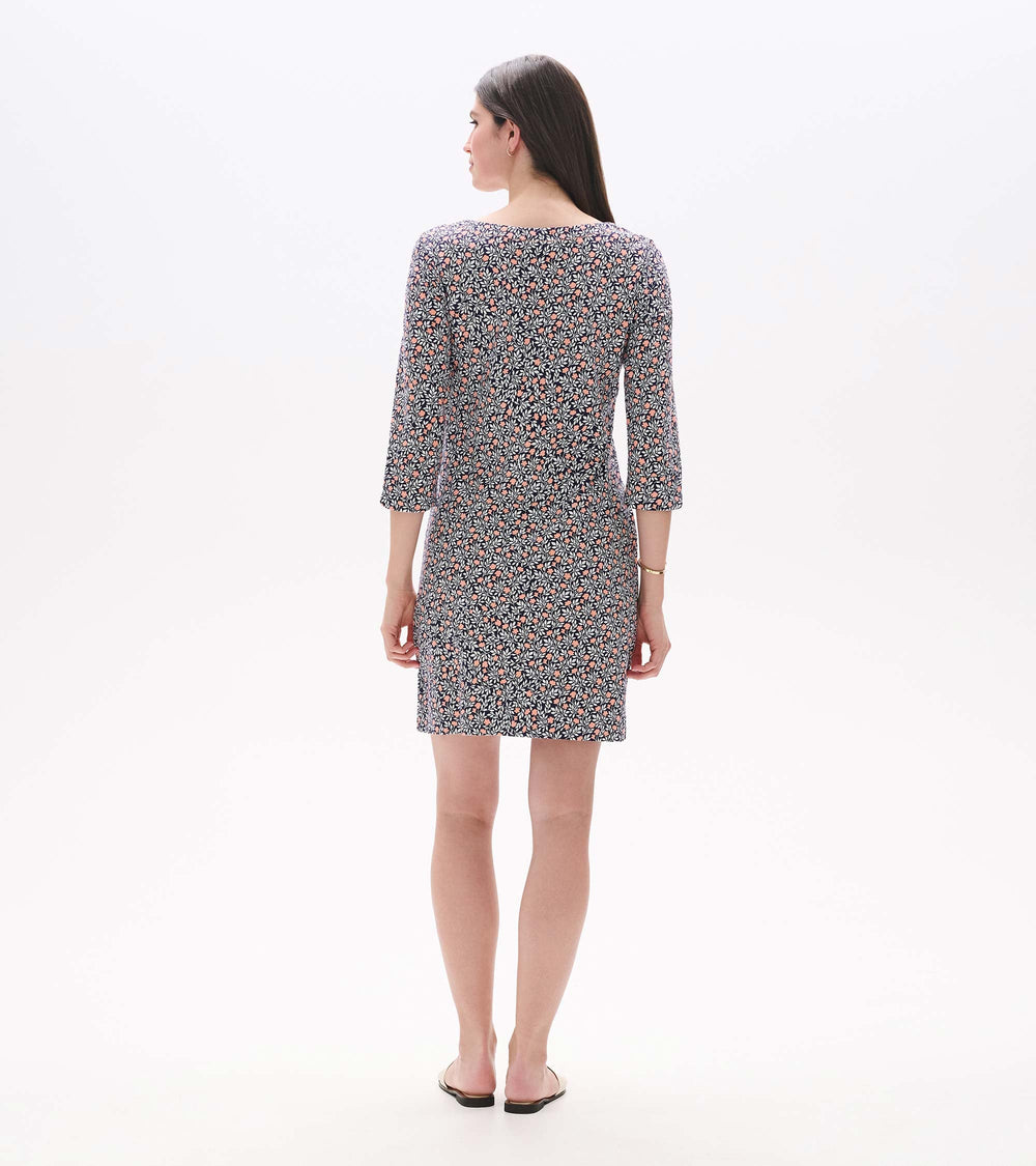 Hatley Lily Notch Neck Dress - Mini Vines