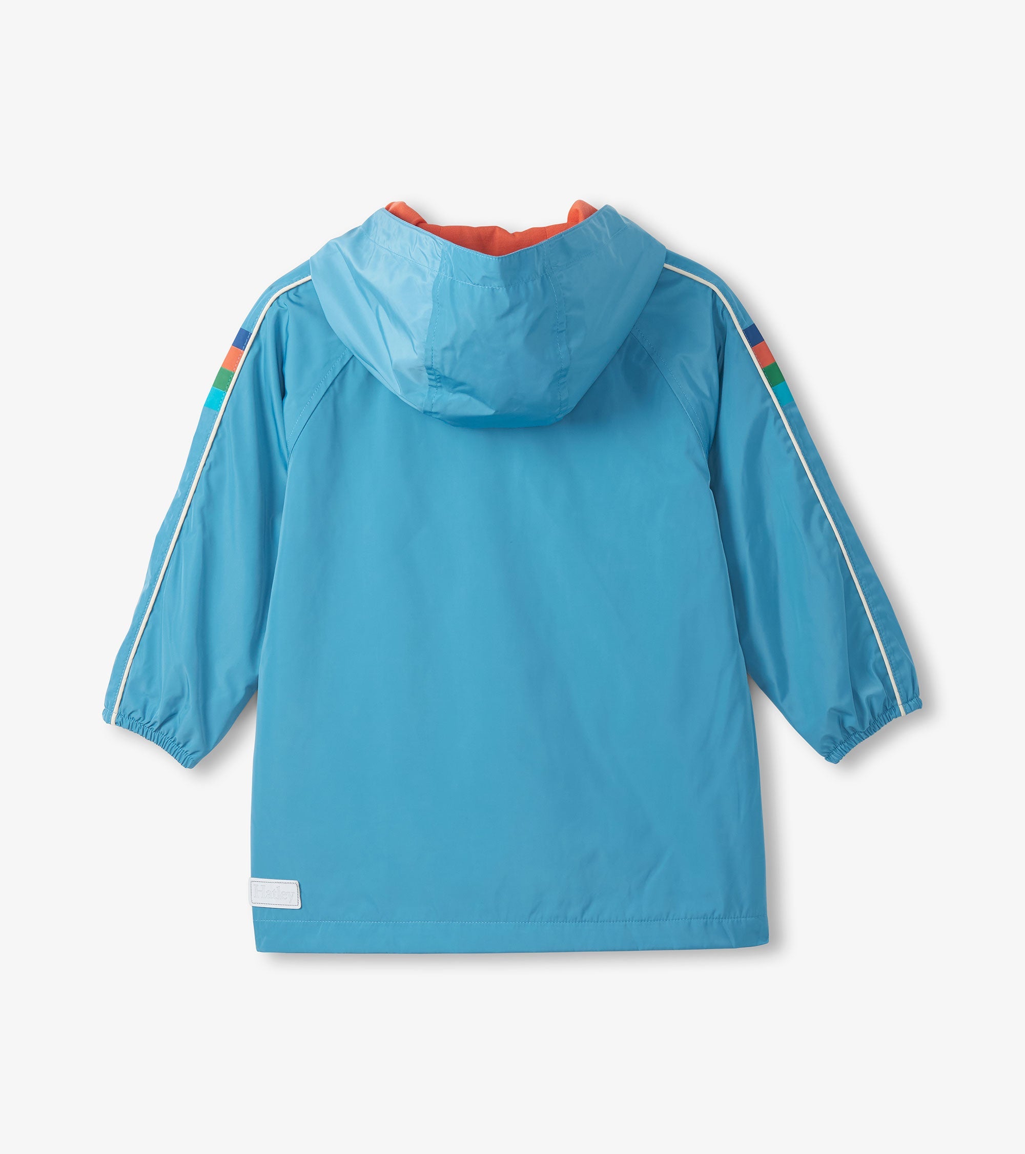 Hatley Boys Niagara Blue Jersey Lined-Rain Jacket